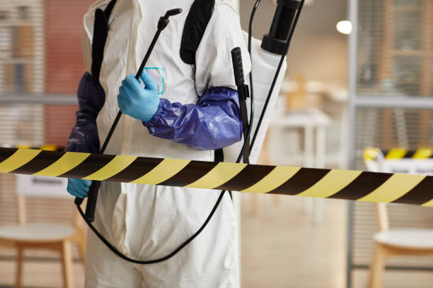 Professional Blood Cleanup technician working in Grant, MN
